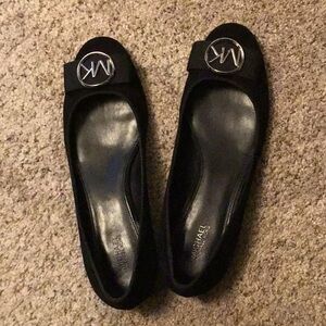 MICHAEL Michael Kors Marsha Suede Ballerina Flats